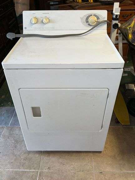 GE electric dryer, 220 volt, Model DBL333EA0WW image