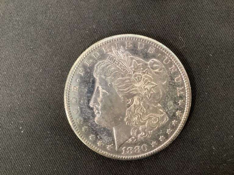 1880-S Morgan silver dollar image