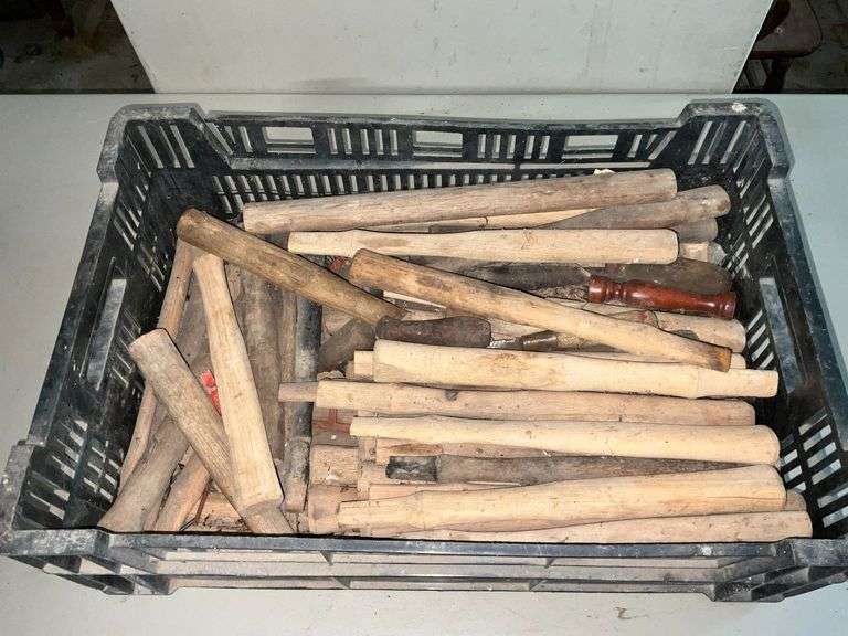 Assortment of hammer handles image