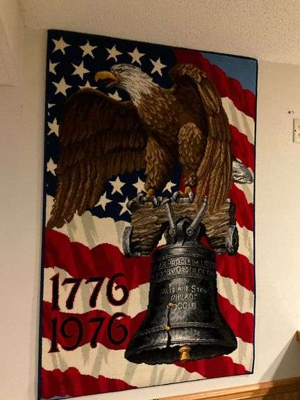 Alexander Smith Carpet "The American Legend" wall hanging image