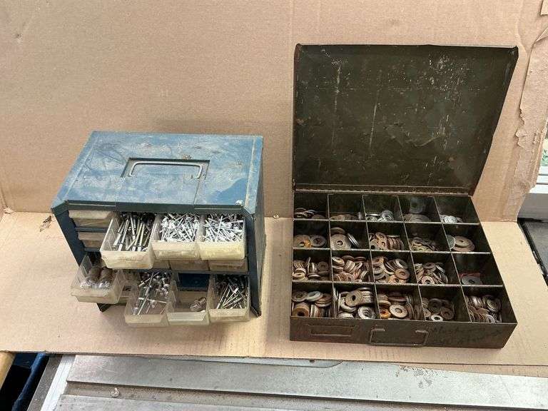 Small parts organizer, pop rivets, light bulbs, etc. image