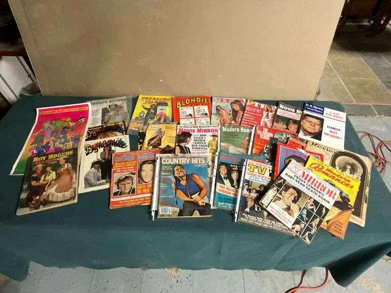 Magazines, coloring books, poster, etc. image