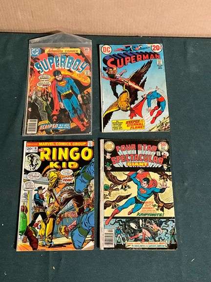 DC comic books, Superboy, Ringo Kid, Four Star Spectacular, Superman image