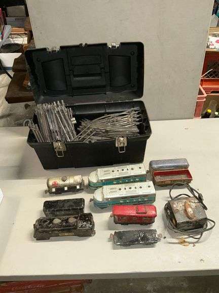 Marx Lines toy train set image