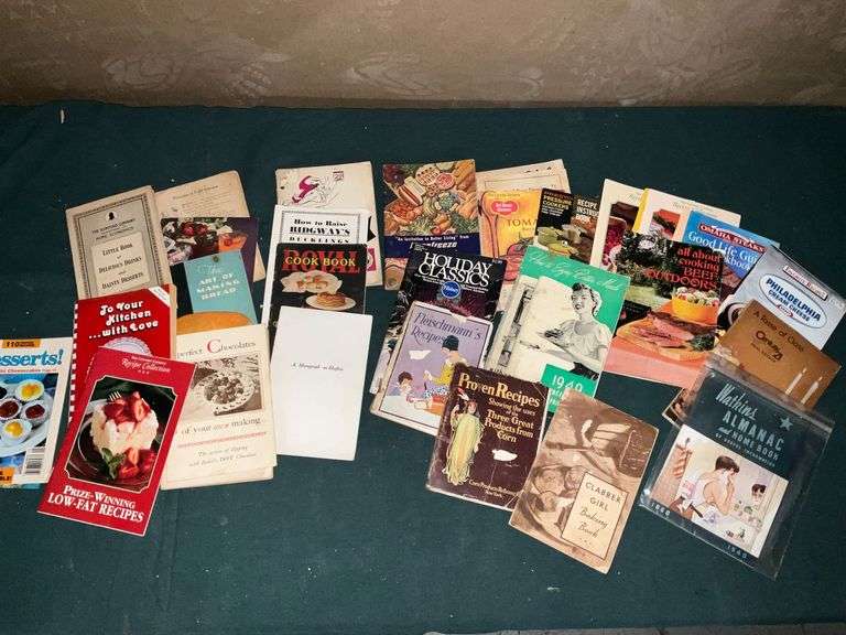 New and vintage advertising cookbooks image