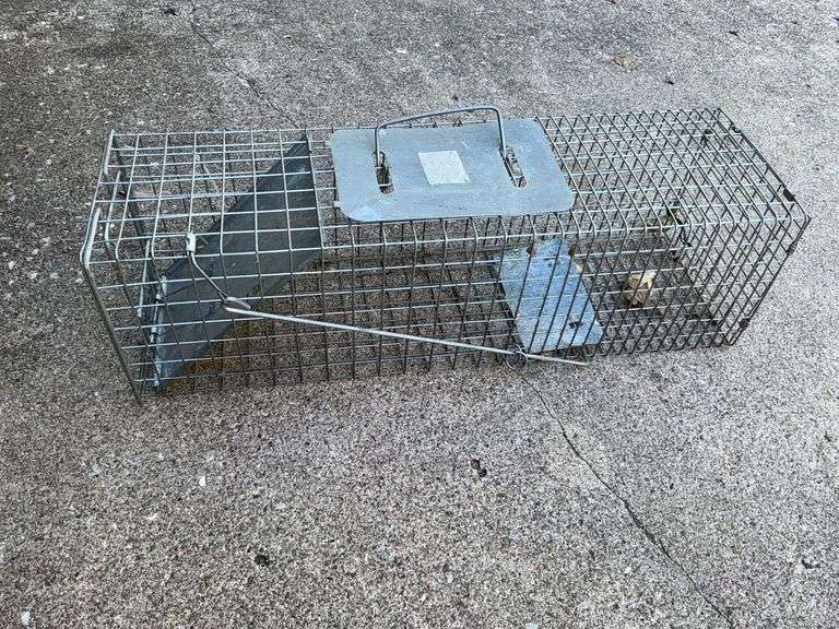 Wire live animal trap image