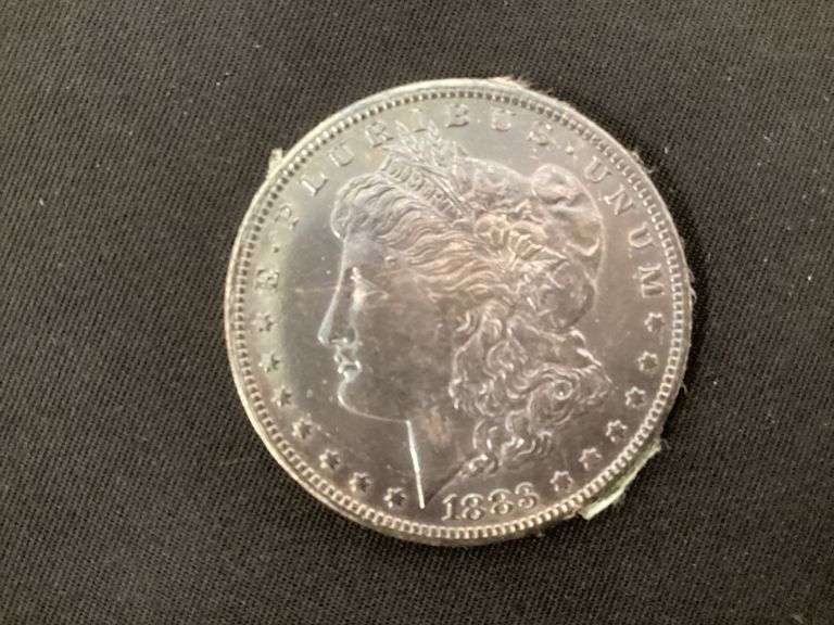 1883-O Morgan silver dollar image