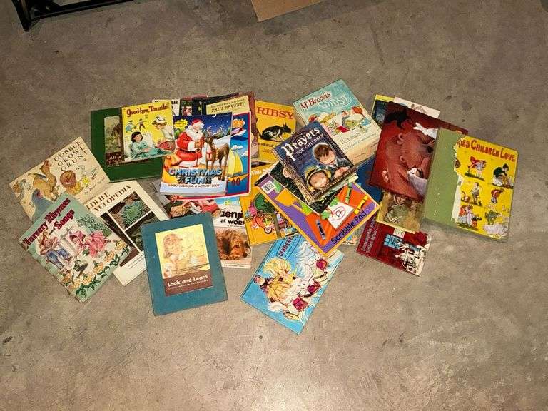 Vintage children's books image