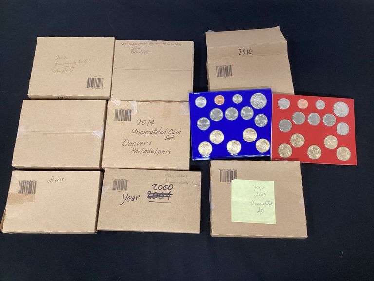 U.S. Mint Uncirculated coin sets image
