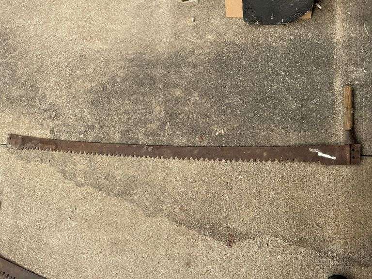 2 man cross cut saw image