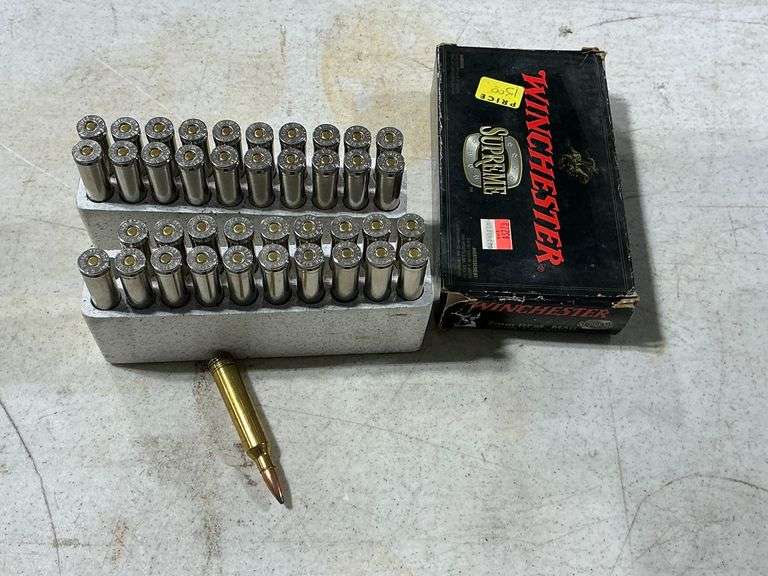 Winchester 7mm rifle shells 160 gr polymer tip image