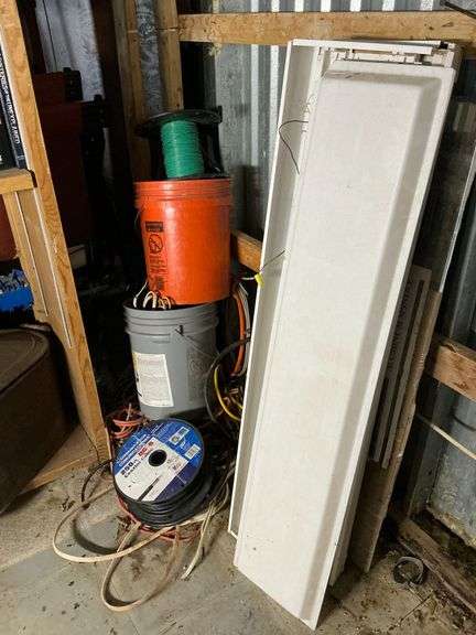 Electrical wiring, light fixtures, etc. image