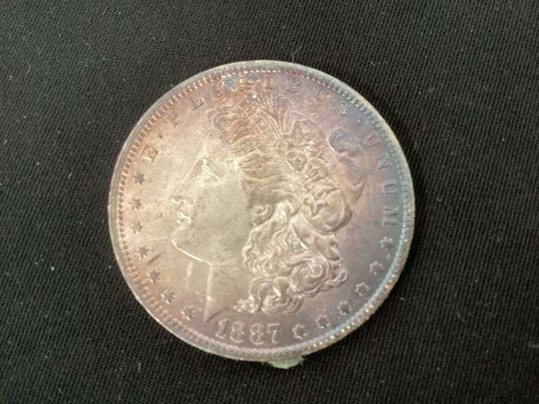 1887-O Morgan silver dollar image