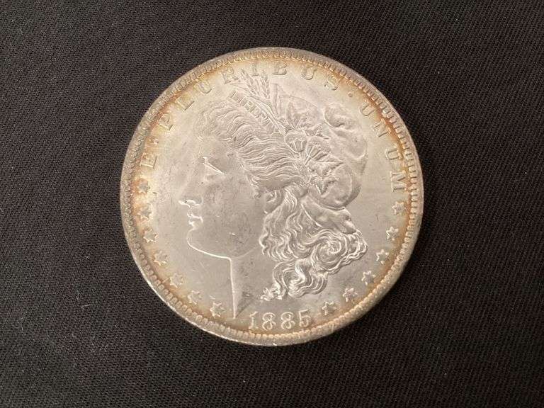 1885-O Morgan silver dollar image