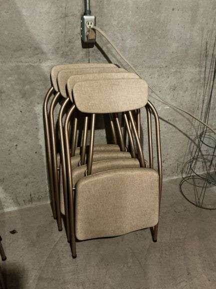 4 Stylaire by Hamilton Cosco folding chairs image