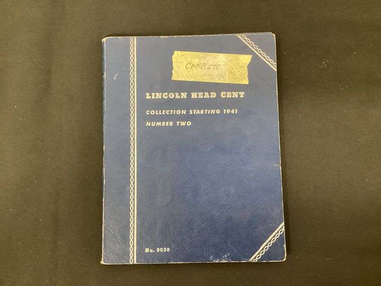 Lincoln Head Cent album, complete image