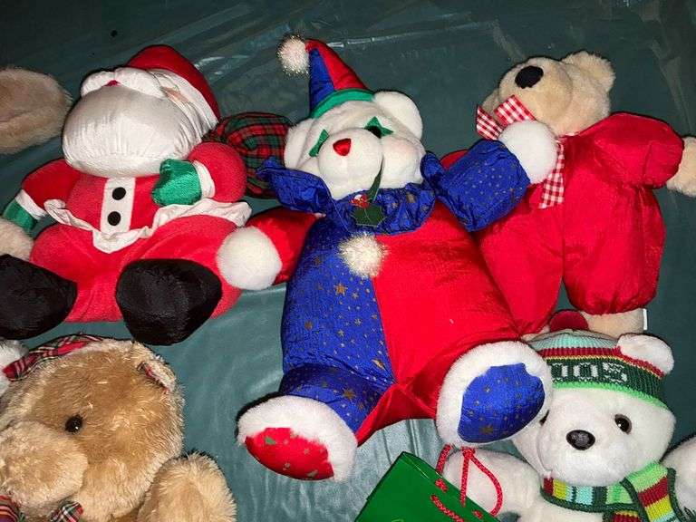 Assortment of stuffed animals image