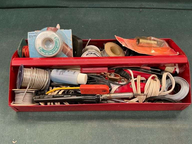 Soldering irons and solder image