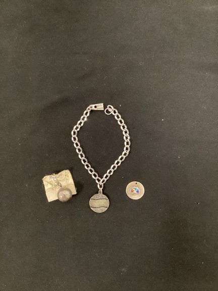 8" Sterling Silver Charm Bracelet image