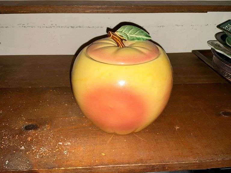 McCoy apple cookie jar image