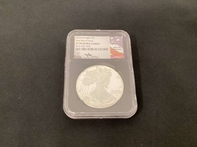 2024-W First Day of Issue American Silver Eagle image