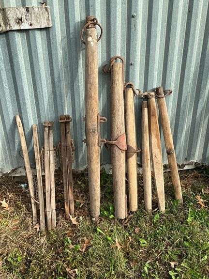 Hames, single and double trees. image