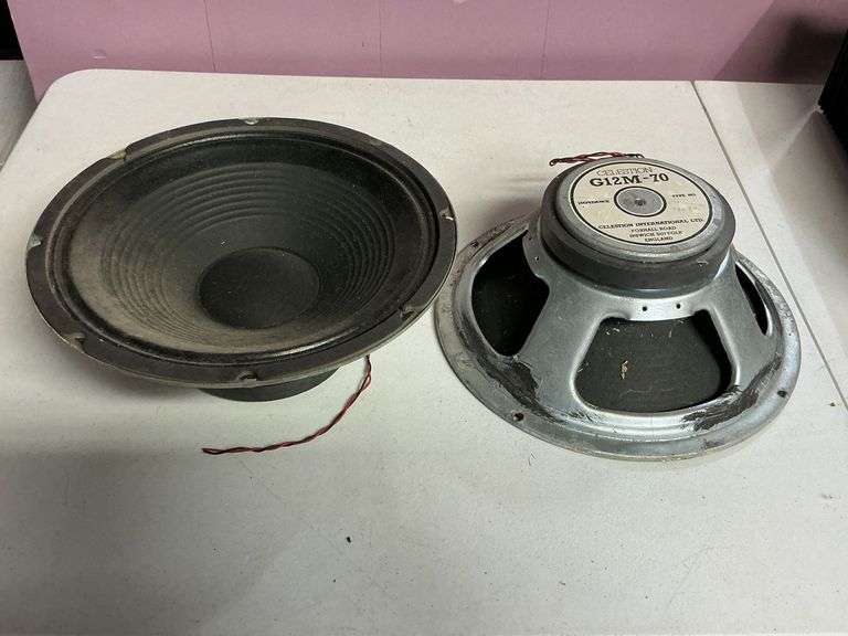 Celestion G12M-70 speakers, T3577 image
