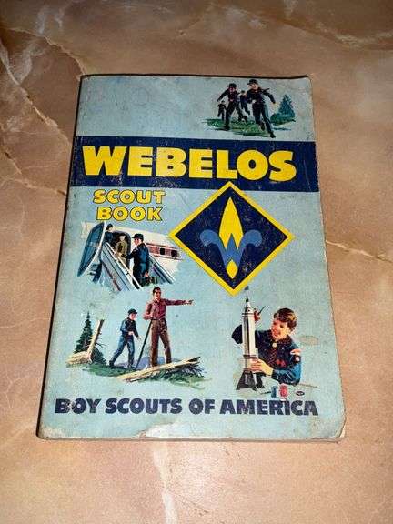 Webelos Scout Book copyright 1967 image