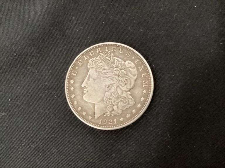 1921-D Morgan silver dollar image