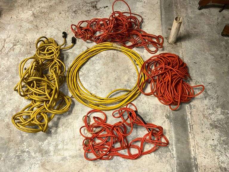 Assortment of extension cords image