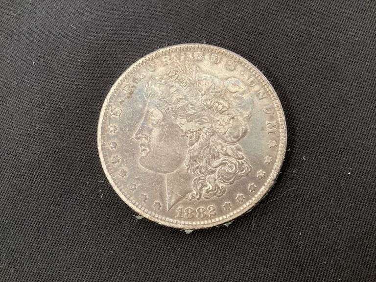 1882-O Morgan silver dollar image