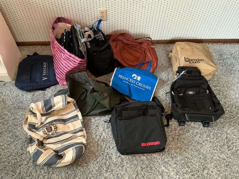 Wilson rolling backpack, duffle bags, shopping bags, etc. image