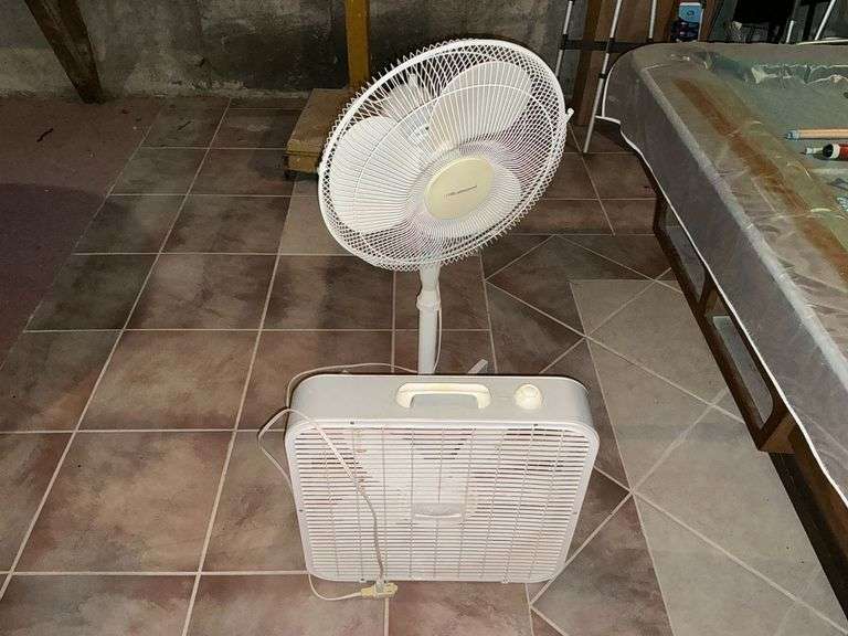 Lakewood oscillating pedestal fan image