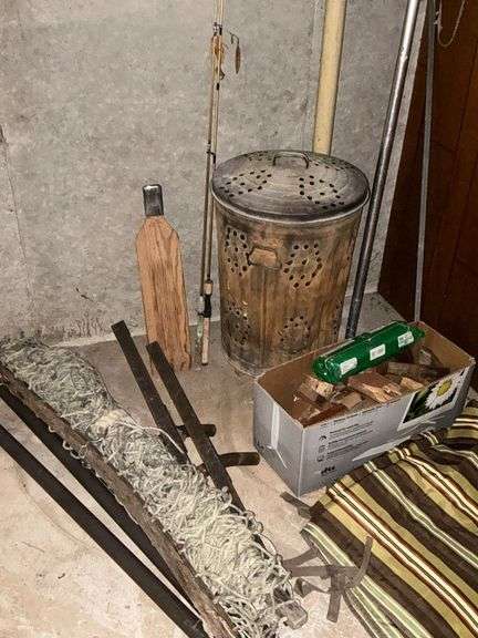 Hammock, burn  barrel image