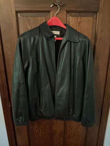 Preston & York leather jacket size M image
