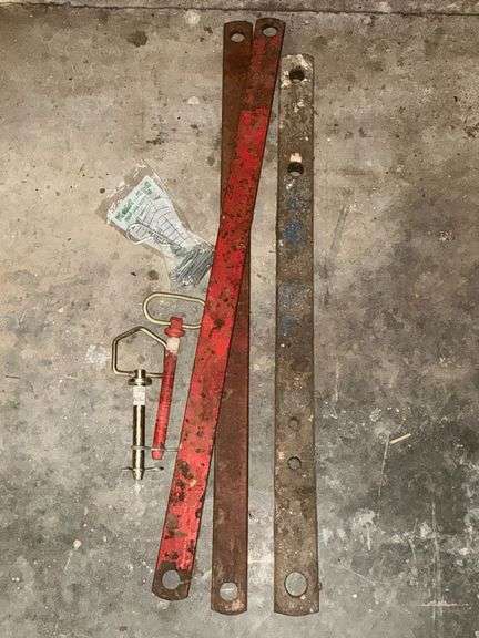 Tractor drawbar, 2 sway bars image