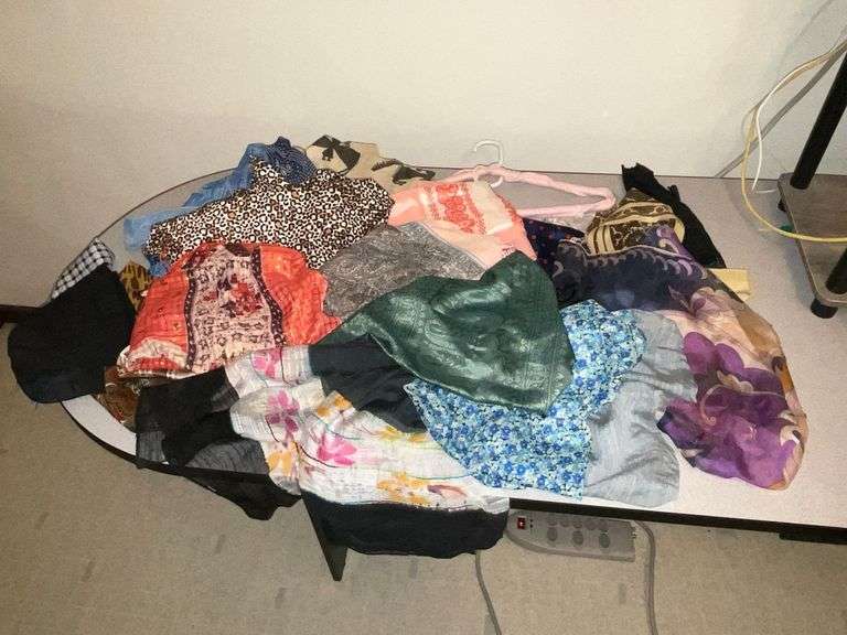 Assortment of scarves image