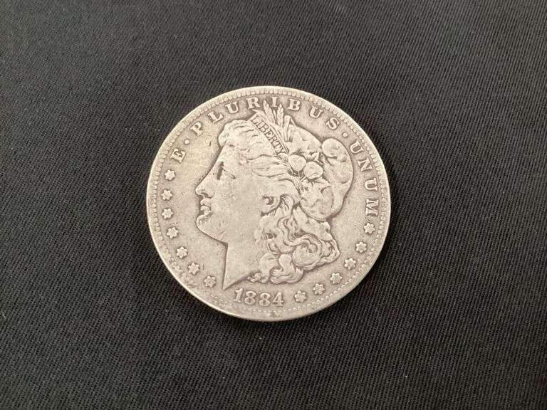 1884-S Morgan silver dollar image