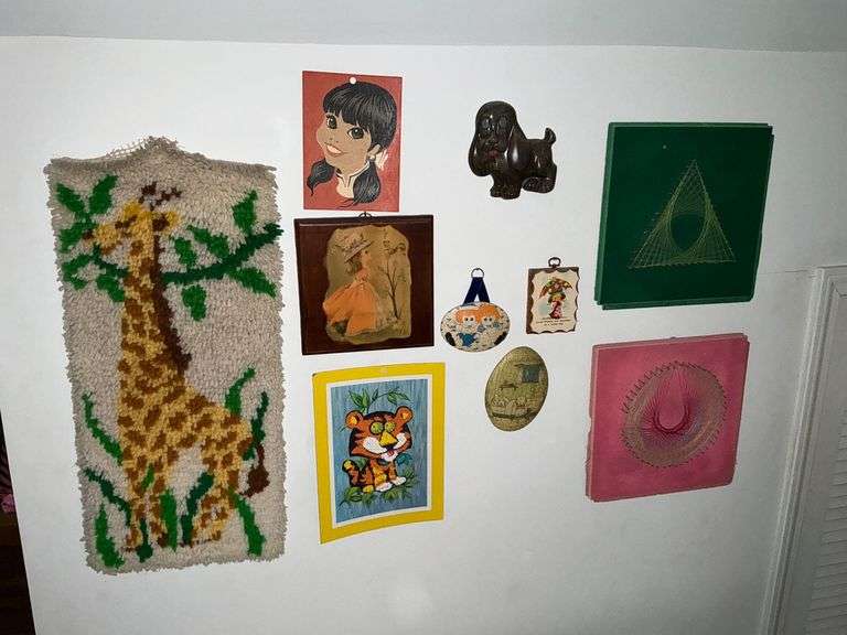 String art, wall hangings, etc. image