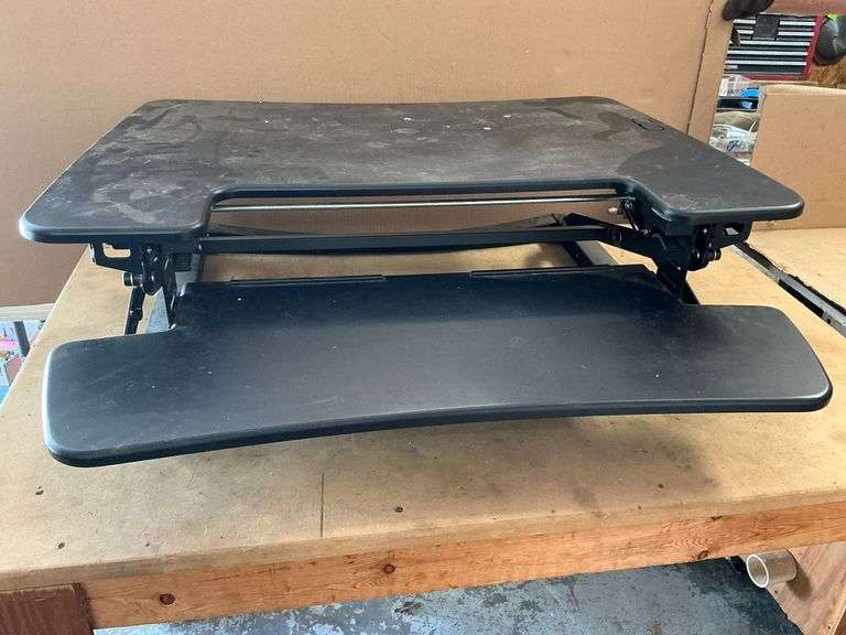 Loctek adjustable height desk top image