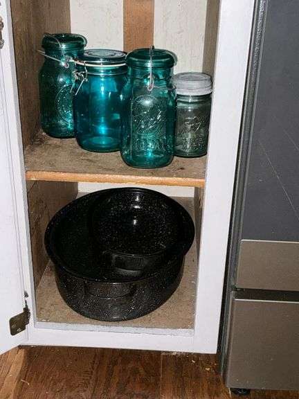 Blue Ball jars image