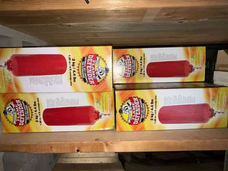 5 NIB Sunlight Supply Co. Flame Defender Automatic self-contained fire extinguishers image