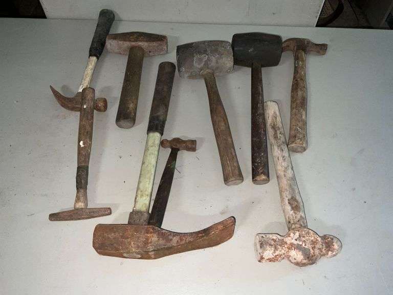 Assortment of hammers image