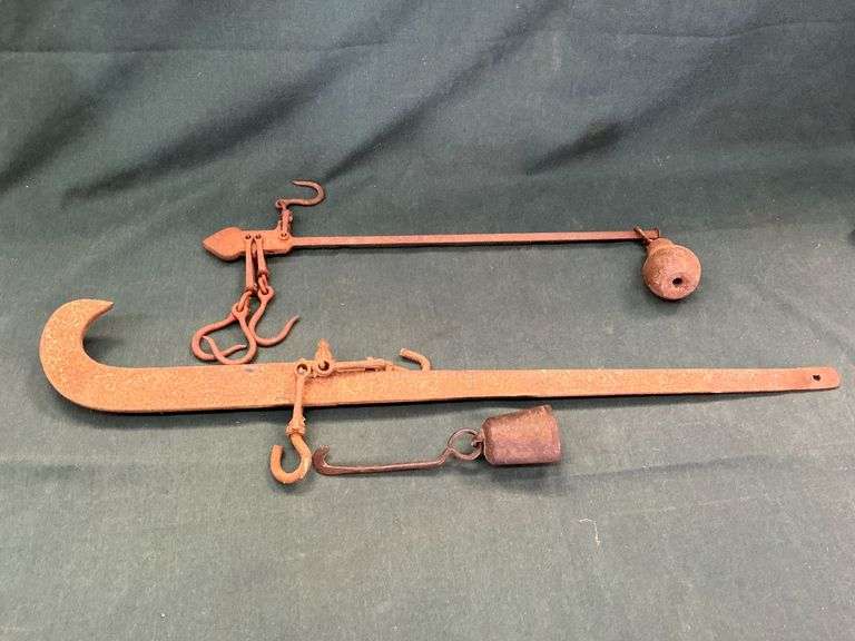 Vintage Stilyard scale, up to 33" L image