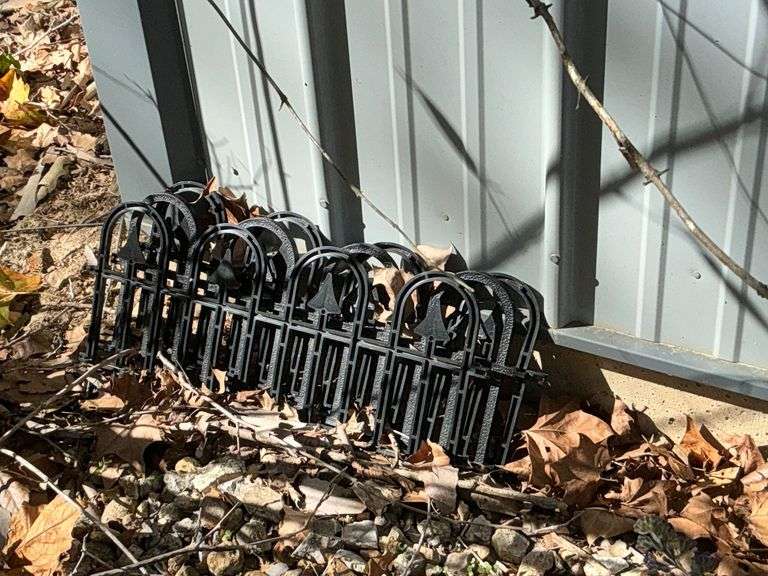 Garden decorations, mushrooms, flower pot image