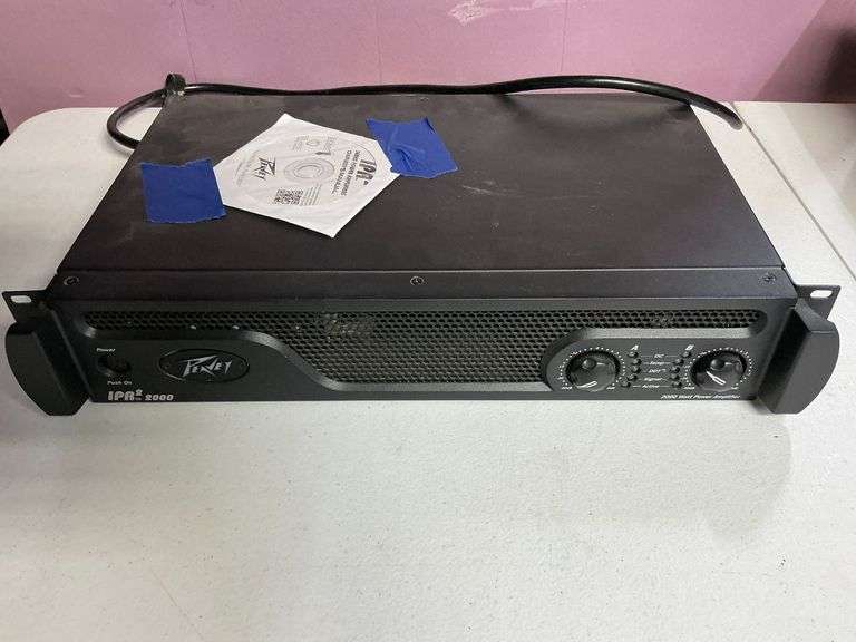 Peavey IPR2 2000 power amplifier image