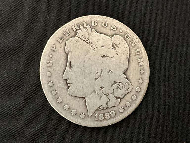 1889-O Morgan silver dollar image