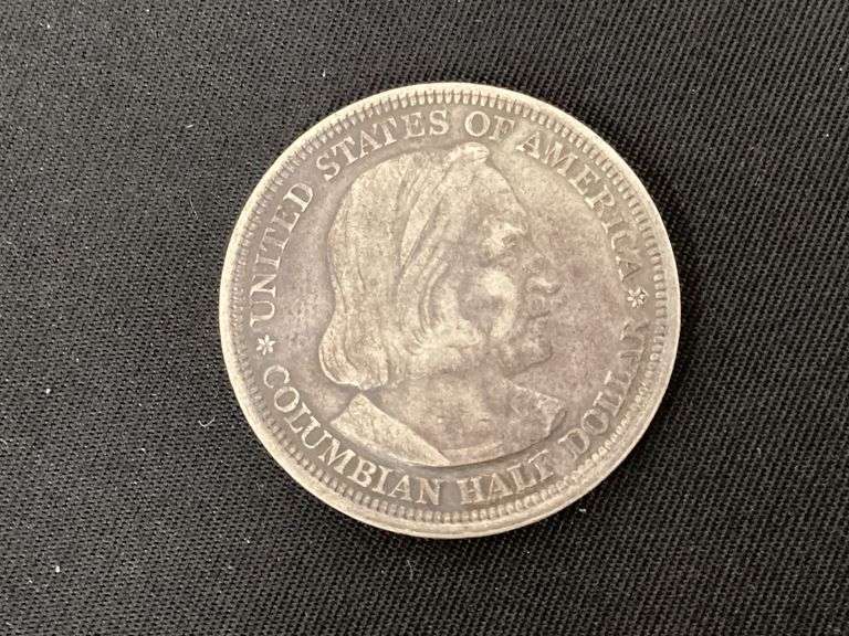 1893 Columbian Exposition half dollar image