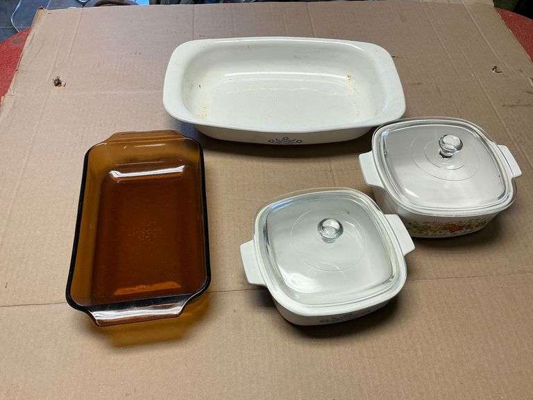 Fire King and CorningWare dishes image