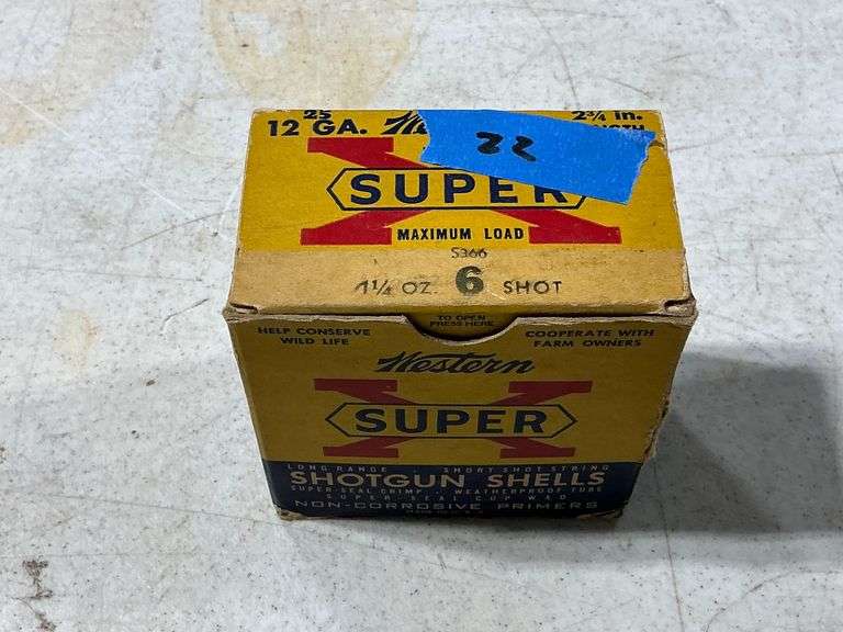 Western Super X 12 gauge shotgun shells 2 3/4" No. 6 shot image